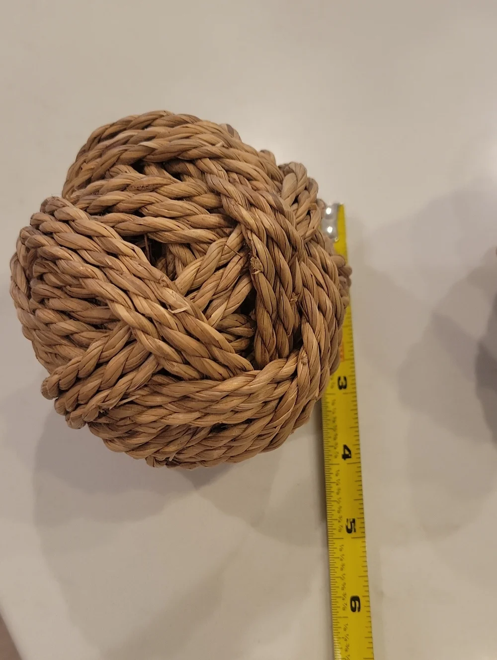 Pottery Barn Rope/ Wicker Ball Sphere Bundle